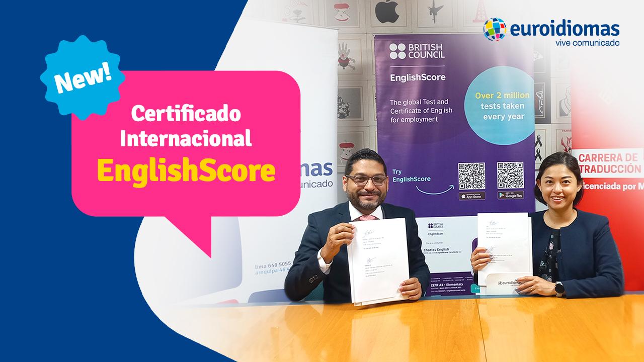 Descubre EnglishScore: La certificación que valida tu nivel de inglés
