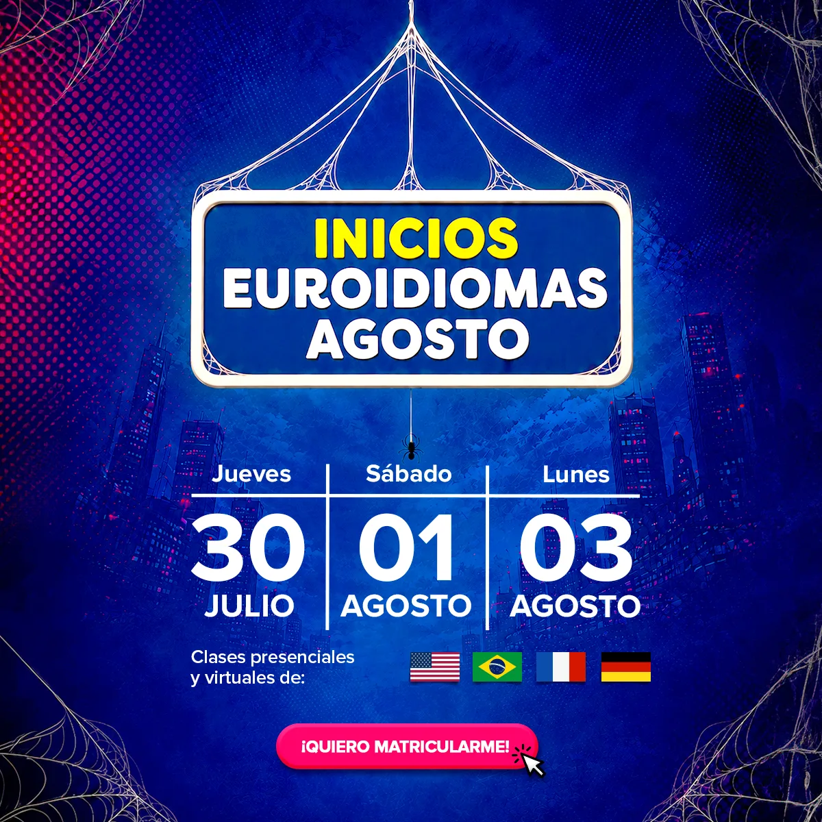 Horario Julio