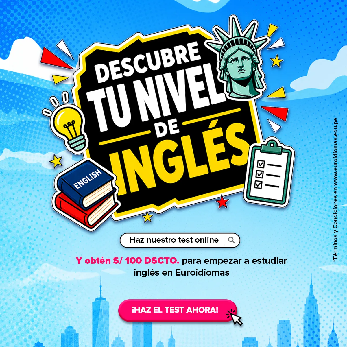 Mide tu nivel de ingles