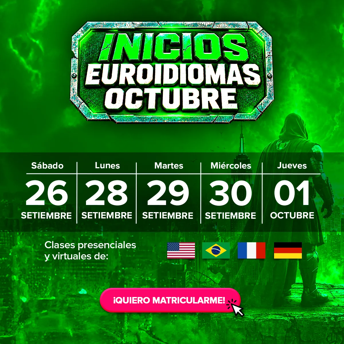 Horario Setiembre