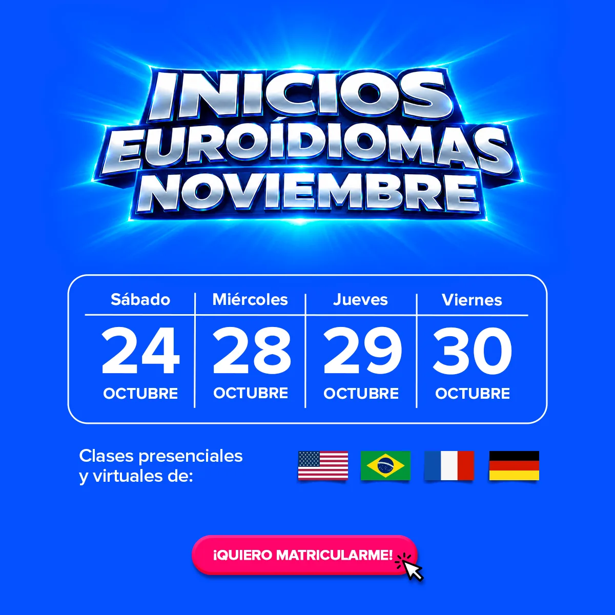 Horario Agosto